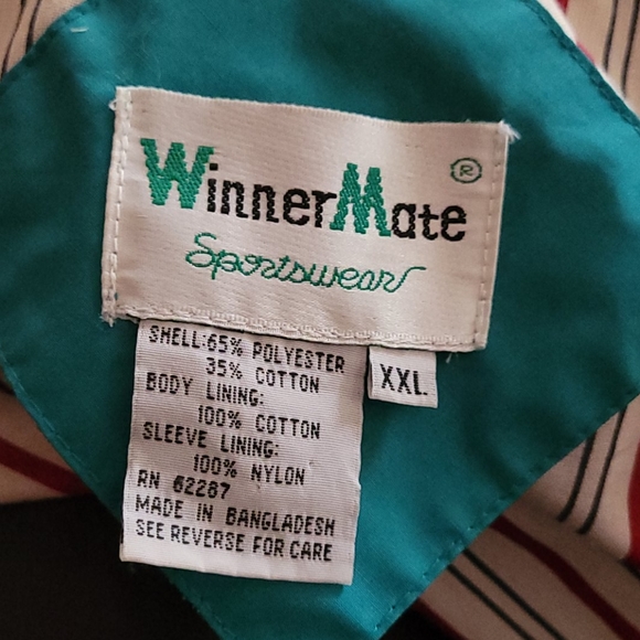 Winner Mate Sportswear Jacket xxl  Vintage - Picture 4 of 4